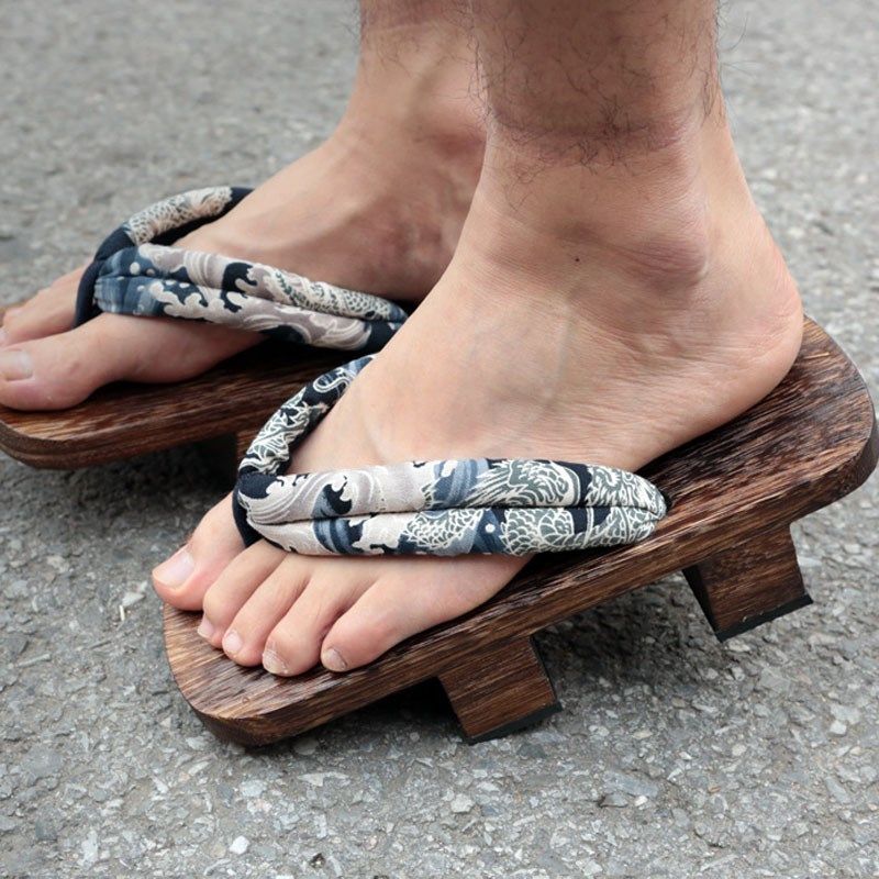 Coshome The King Of Fighters Naruto Cosplay Geta Clogs Slip