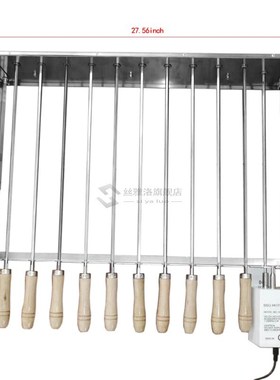 Cyprus BBQ Rotisserie Grill Top selling Charcoal Kebab Home