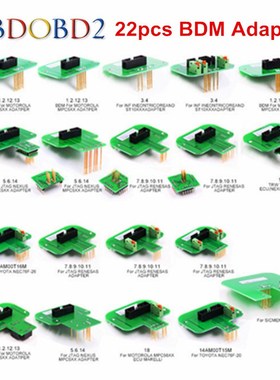 Best Quality 22pcs BDM Adapters KTAG KESS KTM Dimsport BDM P