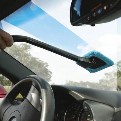 Car Washer Brush Microfiber Window Cleaner Long Handle Dust