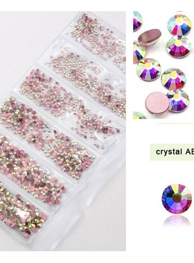 Multi-size Glass Nail Rhinestones  DIY Nails Art Decorations