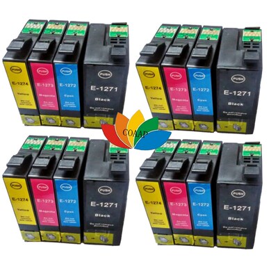 16 Compatible EPSON T127XL T1271 Ink cartridge for Workforce