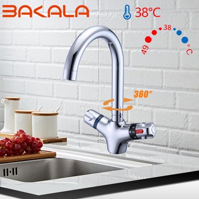 Thermostatic Kitchen Faucets mixer taps wash basin sink fauc