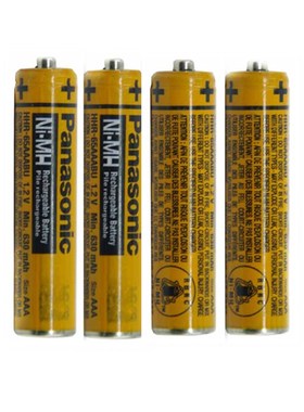 4PCS NI-MH 1.2v 630mAh cells pilha recarregavel AAA Brand Co