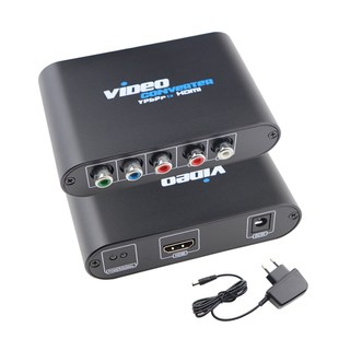 Component to HDMI Converter 5RCA RGB YPbPr to HDMI Converte
