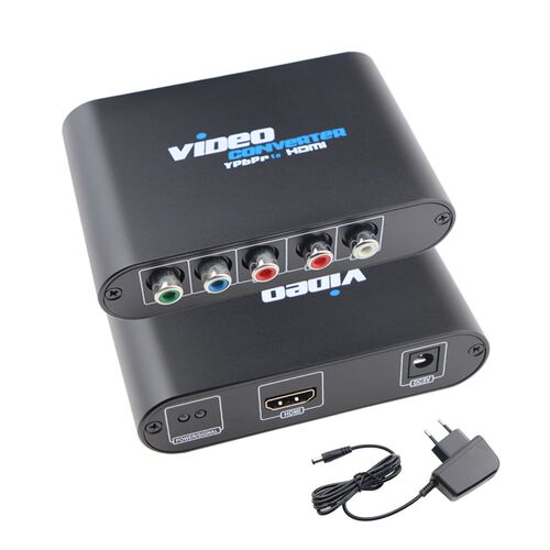 Component to HDMI Converter 5RCA RGB YPbPr to HDMI Converte