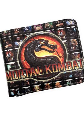 Game Short Wallet Mortal Kombat Thor Saw Inside Out Chucky