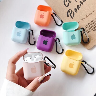 Silicone Earphone Case For Apple AirPods 2/1 Bluetooth wire