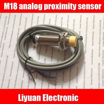 M18 analog proximity sensor / 0 8MM linear displacement sen