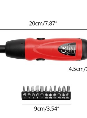 New 6V Electric Screwdriver Battery Operated Cordless Screwd