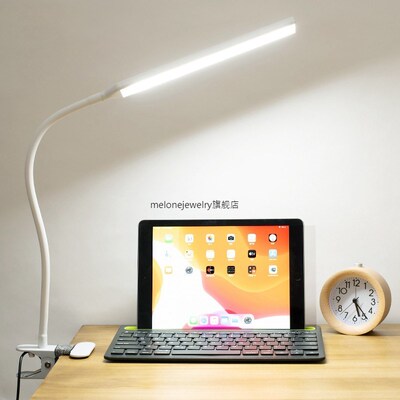 LED 360° Folding Clamp Desk Lamp Eye Protection Rechargeabl