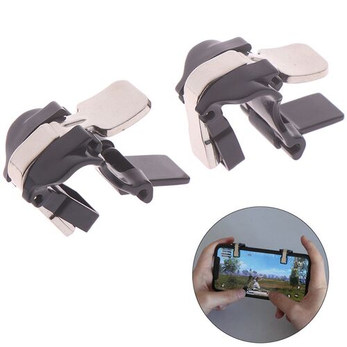 1 pair Black mobile phone gaming trigger fire button for l1r