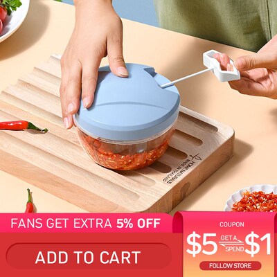 Artifact For Pounding Garlic Hand-drawn Garlic Masher Manual