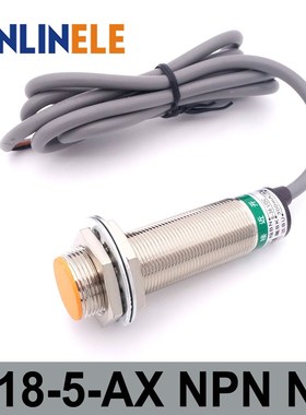 M18 LJ18A3 5 Z/AX 5mm 6V 36V induction DC NPN NC metal sens