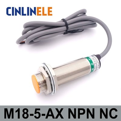 M18 LJ18A3 5 Z/AX 5mm 6V 36V induction DC NPN NC metal sens