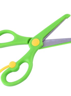 Paper Cutting Scissors Kids DIY Craft Protective Left Right