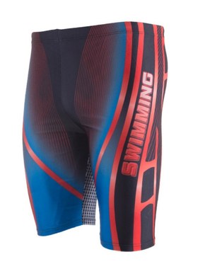 Swimming Trunks Men Quick Dry Breathable Print Boxer Swimsu