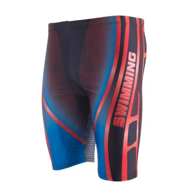 Swimming Trunks Men Quick Dry Breathable Print Boxer Swimsu