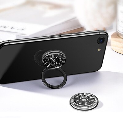 Fidget Spinner Metal Mobile Phone 360 Degree Rotate Ring Ho