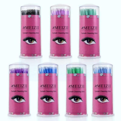 100Pc Disposable  Micro Applicators Brush Durable Individua