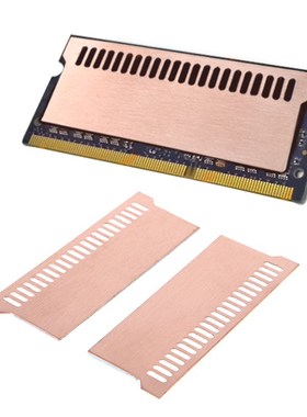 2Pcs Pure Copper Notebook Gaming Laptop Memory Heatsink Cool