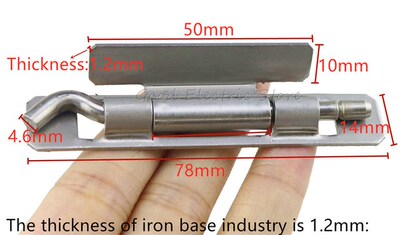 1.2mm 1.5mm welded iron base box hinge 201 stainless steel b