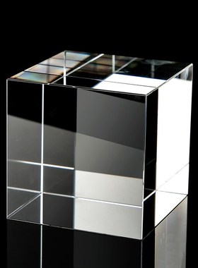 *30mm  Crystal Cube Artificial Crystal Creative Photo Prism
