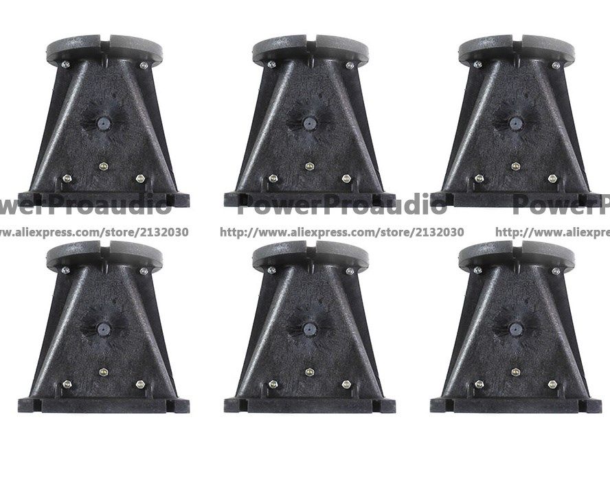 6pcs Tweeter Line Array Speaker Accessories Horn Wave Guide