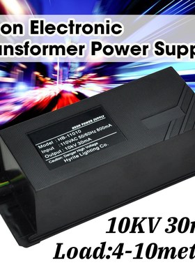 110V 7.5KV/10KV 30mA Neon Electronic Transformer Power Suppl