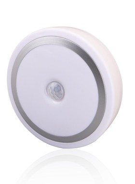 6*LED PIR Body Motion Sensor Night Light Magnetic Wall Light