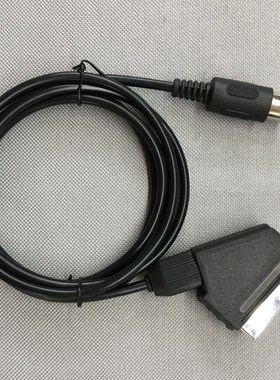 Replacement 1.8M V-pin Scart cable For Sega Megadrive 1 Gene