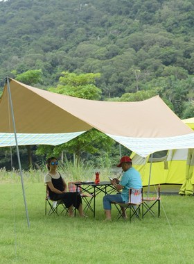 New Outdoor canopy thickening silver coated Oxford cloth Rai