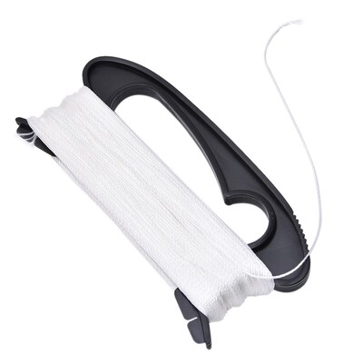 Pizies 100m Kite Parts Line String w/ D Shape Winder Handle