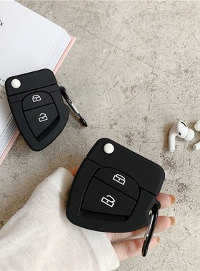 Funny Cute car key Case For Apple Airpods Pro Cover Silicon
