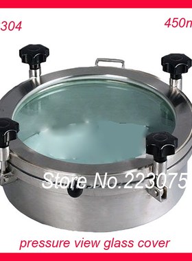 New arrival 450mm SS304 Circular manhole cover with pressur