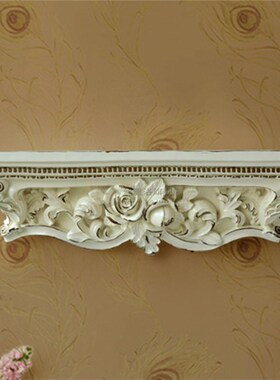 European style hollow carving, wall shelf, wall hanger, part