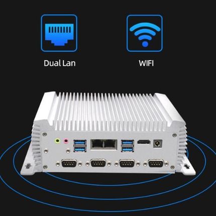 Intel Core I5 4500U I5 4200U I7 5500U Mini PC 2 LAN 8 USB 6