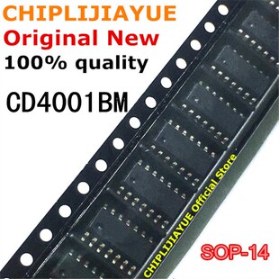 10PCS CD4001BM SOP 14 CD4001B CD4001 4001 SOP14 SMD New and