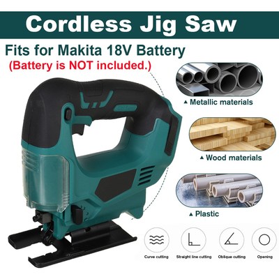 21V 65mm Cordless Jigsaw Electric Saw Multi-Function Portabl