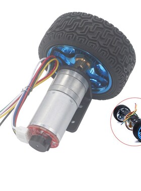 25GA370 6V 12V 24V DC  Motor With Encoder Speed Measuring Co