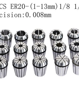 15PCS AA ER20 chuck machining center tool fittings ER20 jack