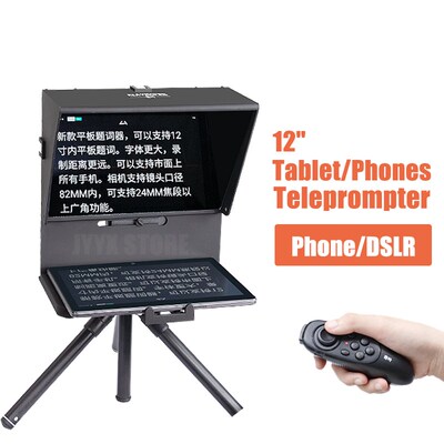 Q2 12'' Tablet Phones Universal Teleprompter Reader Inscrib