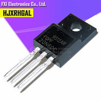 10PCS FQPF20N60 20N60 20N60C FQPF2060C FQPF20N60C TO-220 TO2