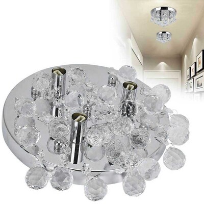 12V LED Ceiling Light G9 Base Modern Crystal Chandelier Ligh