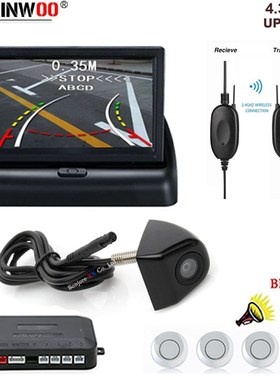 Koorinwoo Visible Wireless Car Parking Sensor Parktronic Ra