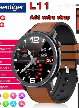 Greentiger L11 Smart Watch Men ECG+PPG Heart Rate Blood Pres