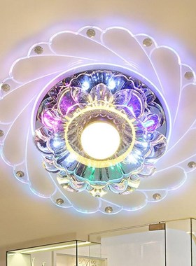 New Crystal LED Colorful Lighting Living Room Ceiling Fixtu