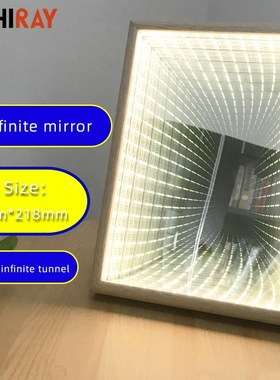 Handmade Electronics 3D Infinite Mirror Led Flashing infinit
