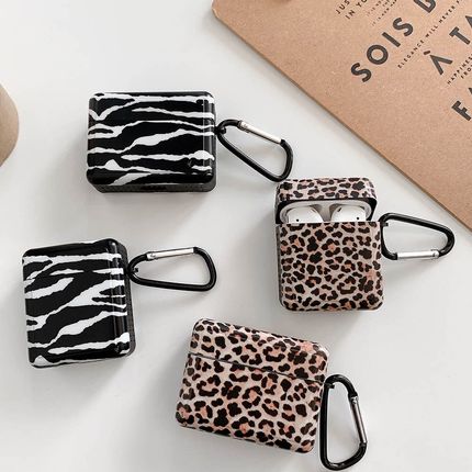 Earphone Case For AirPods 2 Pro Cases Leopard Zebra Pattern