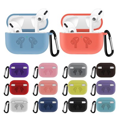 1PC Colorful Wireless Earphone Charging Cover Bag Cases Sof